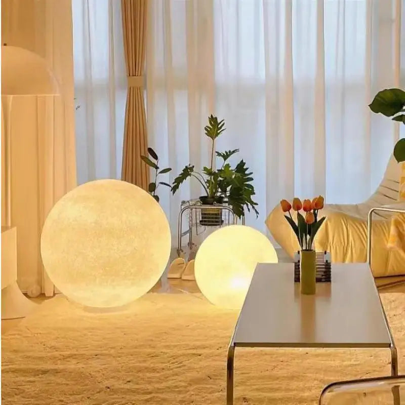 Decorbites™ Sahne-Mond LED-Hängeleuchter: Moderne Beleuchtung für Wohnzimmer, Küche und Schlafzimmer