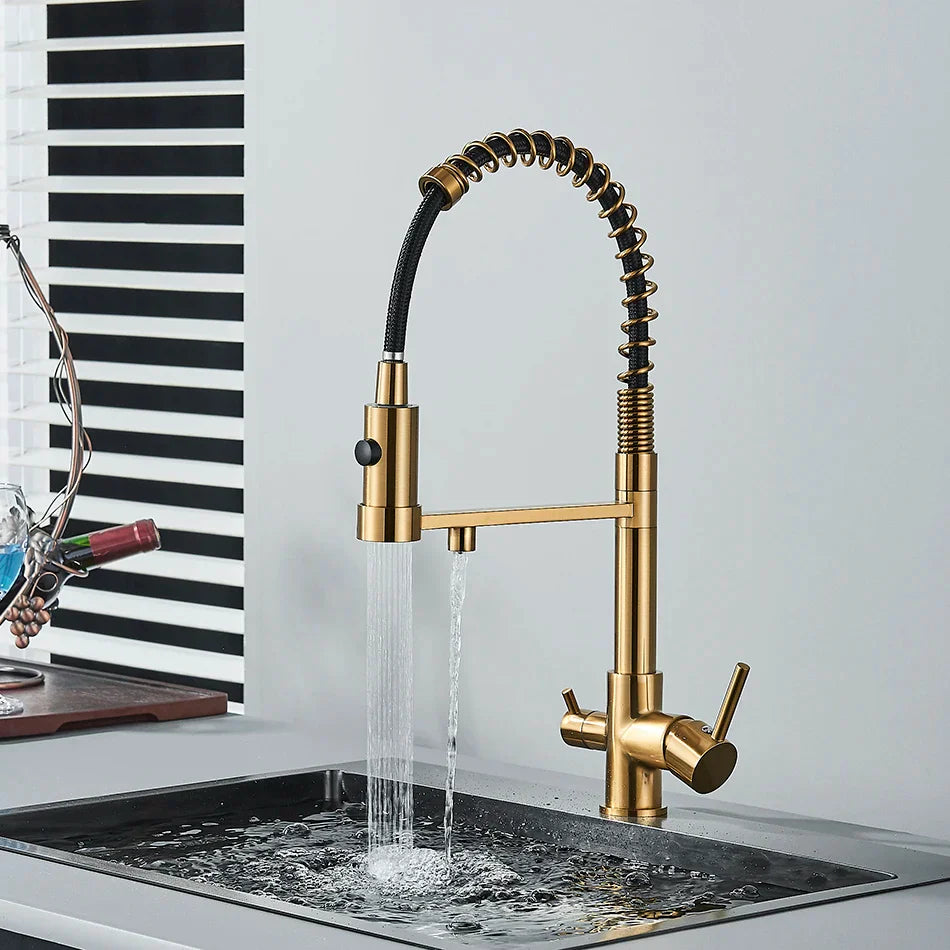 Decorbites™ Zweispundendrehbarer Wasserfilterarmatur mit Rotations-Wasserreinigungsfunktion