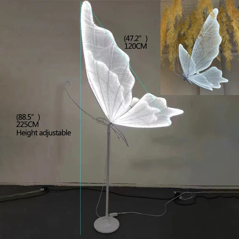 Decorbites™ Spitzen-Schmetterling LED-Hochzeitsdekoration Lampe