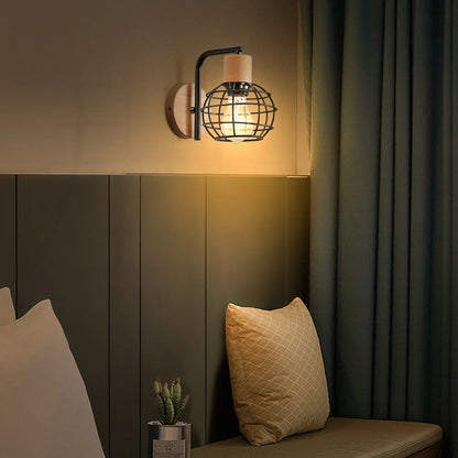 Decorbites™ Eisenholz-Wandleuchte: Nordische Innenleuchte für Schlafzimmer, Wohnzimmer, Restaurant