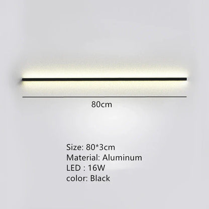 Decorbites™ LED-Wandleuchte Dimmer-Schalter Schwarz Gold Weiß Metall Wandlampen Schlafzimmer Ganglampe