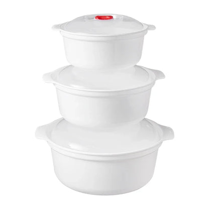 DecorBites™ Kitchen Microwave Steamer Pot for Soup Dumplings and Rice