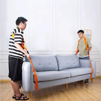 DecorBites™ Furniture Lifting Straps: Adjustable Belt for Moving Heavy Items