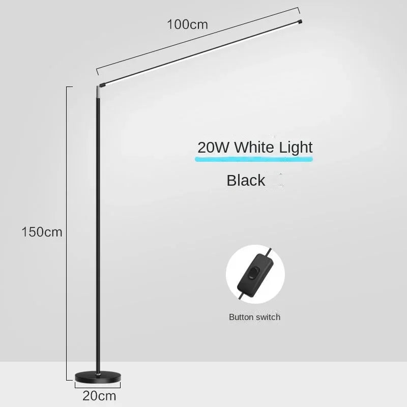 Decorbites™ LED-Stehlampen: Superhelle minimalistische Leselampe für Wohnzimmer und Schlafzimmer