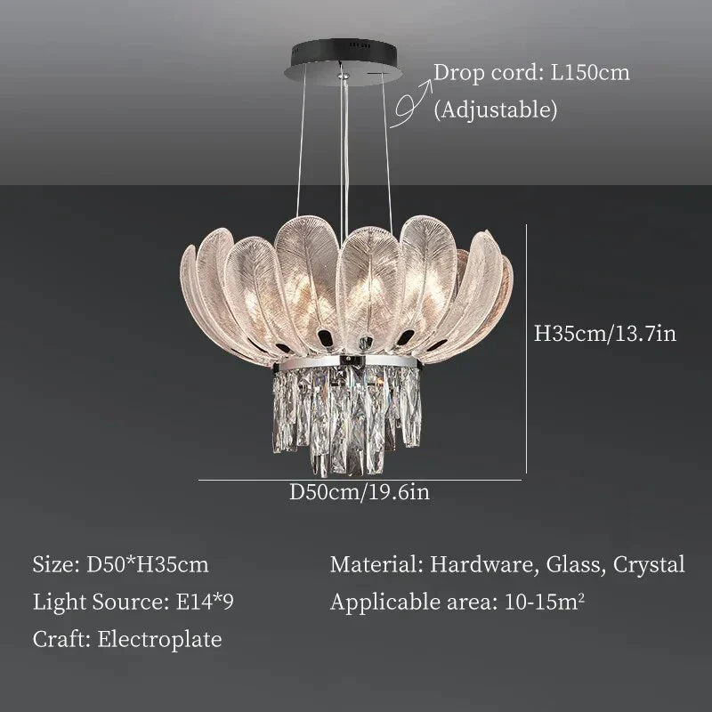 Decorbites™ Kristallkrone-Lüster: Luxuriöse Deckenbeleuchtung für Zuhause, Geschäft und Lobby