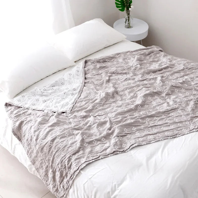 Decorbites™ Baumwollsommerdecke: Weiche und luftig-leichte Bettdecke für Einzel-/Doppelbetten