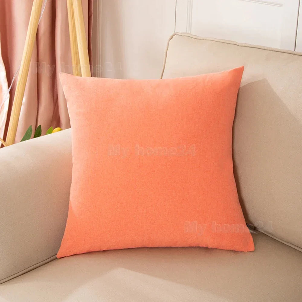 Decorbites™ Baumwoll-Leinen-Kissenbezug-Set für die Einrichtung zu Hause - Einfache Kissenbezüge