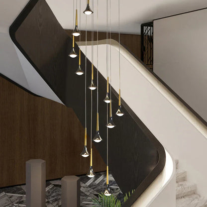 DecorBites™ Elegant Horn-Shaped Chandelier for Living Room and Bedroom