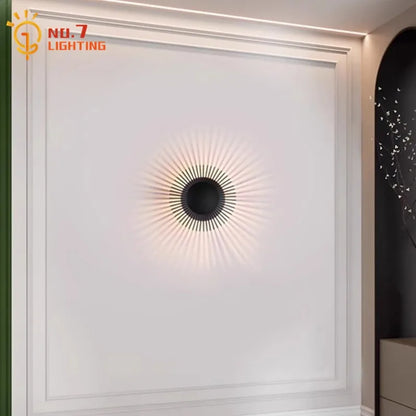 Decorbites™ LED Aluminium Wandlampe: Modernes minimalistisches Kunst-Dekor für Wohnzimmer, Schlafzimmer, Hotel
