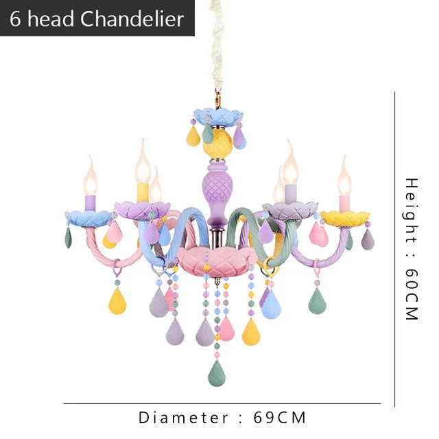 Decorbites™ Kristallkerzenleuchter: Elegantes europäisches Design für Schlafzimmer, Restaurant und Kinderzimmer