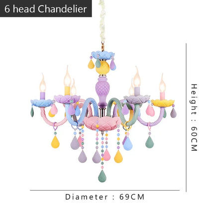 Decorbites™ Kristallkerzenleuchter: Elegantes europäisches Design für Schlafzimmer, Restaurant und Kinderzimmer