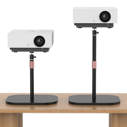 Decorbites™ höhenverstellbarer Metall-Monitorständer mit runder Basis für DSLR-Video