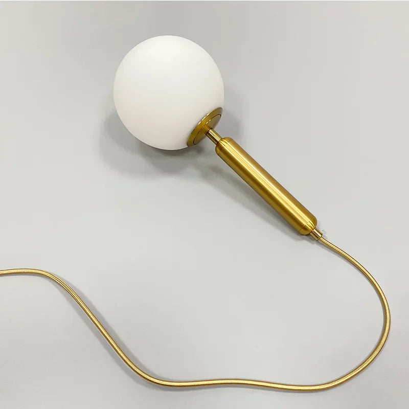 Decorbites™ Gold-Glas-Kugelleuchter für luxuriöse Dekoration im Esszimmer & Schlafzimmer