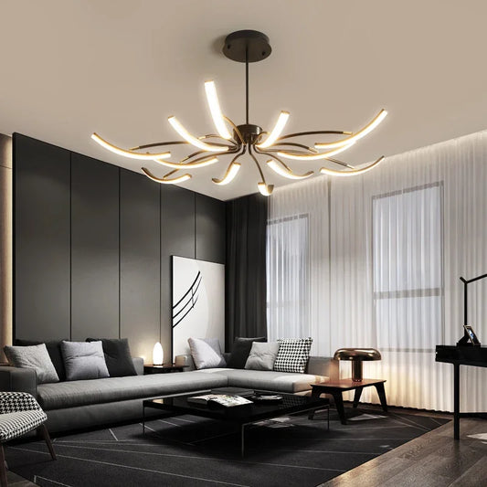 Decorbites™ LED-Kronleuchter für modernes Wohnzimmer, Schlafzimmer, Arbeitszimmer und Küchenbeleuchtung