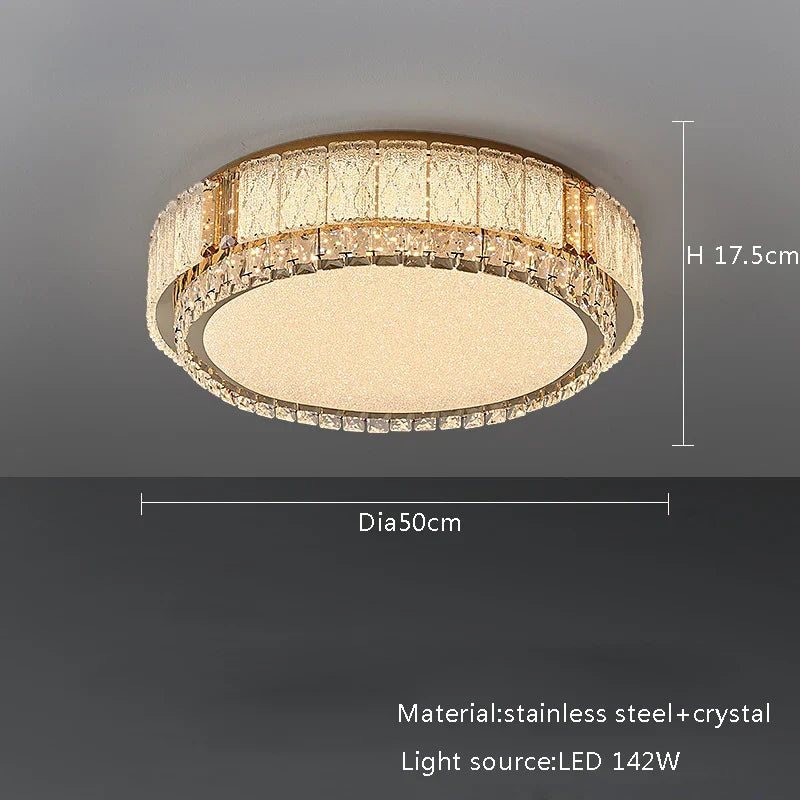 Decorbites™ Kristallglas-Deckenleuchte LED-Leuchtenarmatur für modernes Wohnzimmer-Dekor