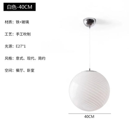 Decorbites™ Glas-Hängeleuchten LED E27 für Esszimmer und Schlafzimmer