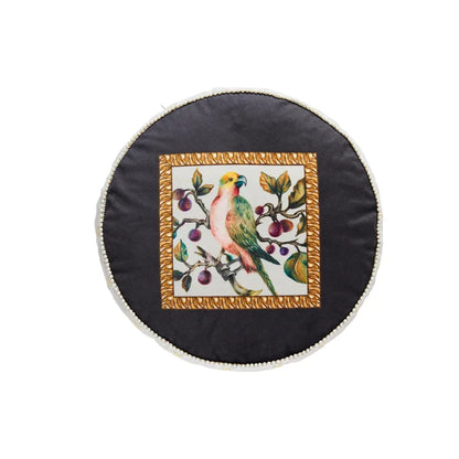 DecorBites™ Jungle Vibes Tablecloth: Tiger Plants & Pagoda Print for Kitchen Garden