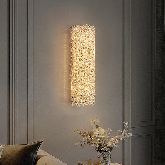 Decorbites™ Kristall-Wandleuchte für Schlafzimmer, Flur, Nachttisch und Gang.