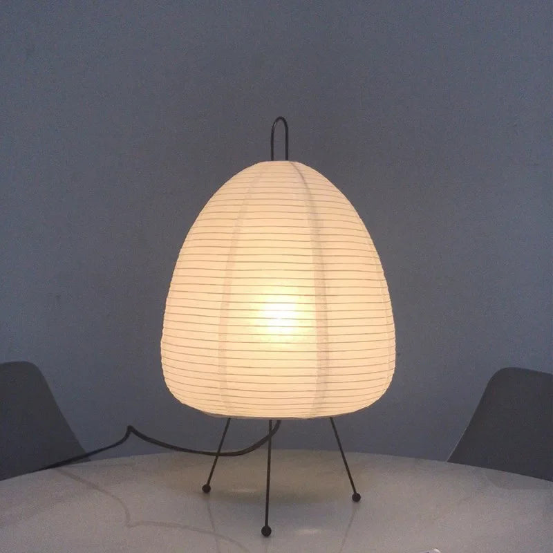 Decorbites™ Japanisches Reispapier-Bodenleuchte von Noguchi Yong für Schlafzimmer- und Salonbeleuchtung