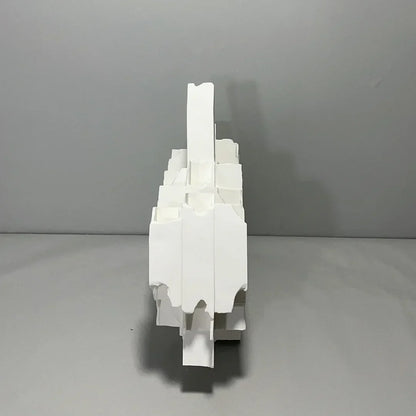 DecorBites™ Geometric Ceramics Flower Arrangement Sculpture Square Pipe Irregular Decor