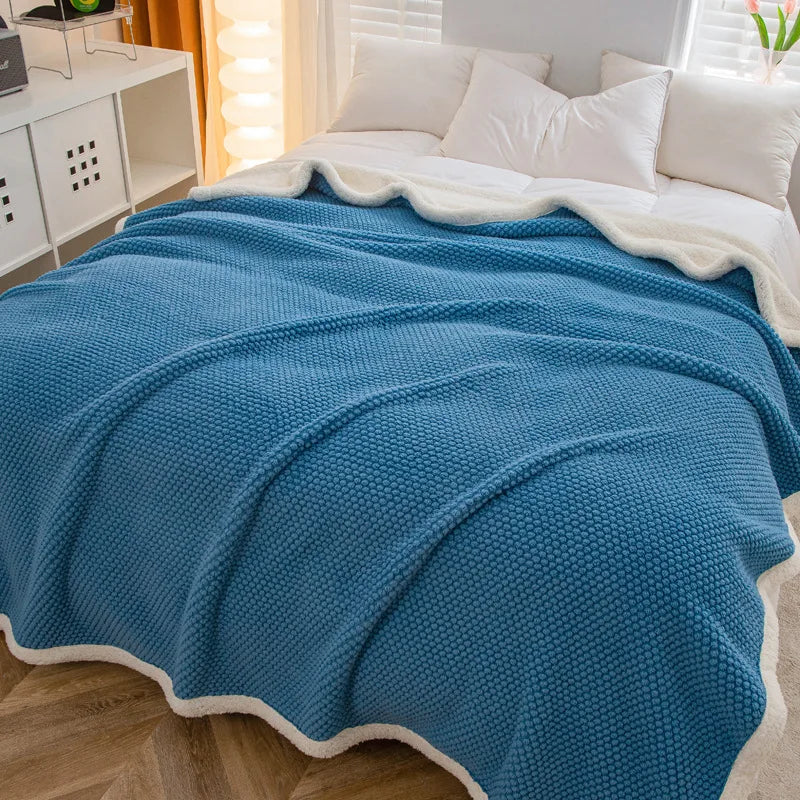 Decorbites™ Hochdichte Plüsch-Doppel-Lagen-Decke - Multifunktional und gemütliche Wärme