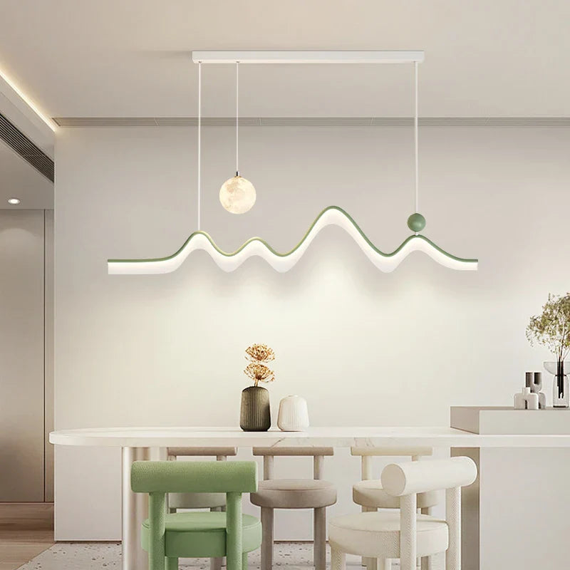 Decorbites™ LED-Kronleuchter: Modernes minimalistisches Pendellicht für Esszimmer, Küche, Hausbeleuchtung