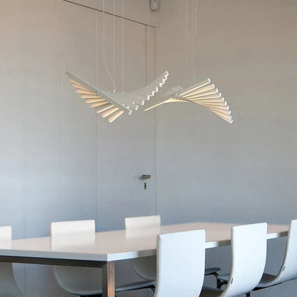 DecorBites™ LED Wave Pendant Chandeliers for Living Dining Room Restaurant