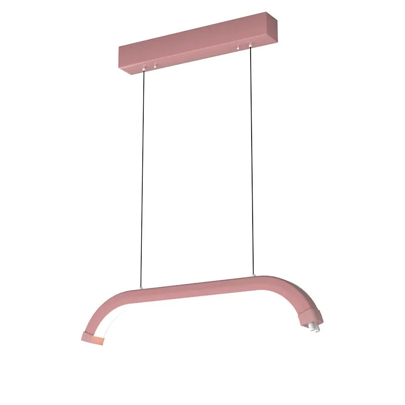Half Moon Dimmable LED Pendant Light for Beauty Studio