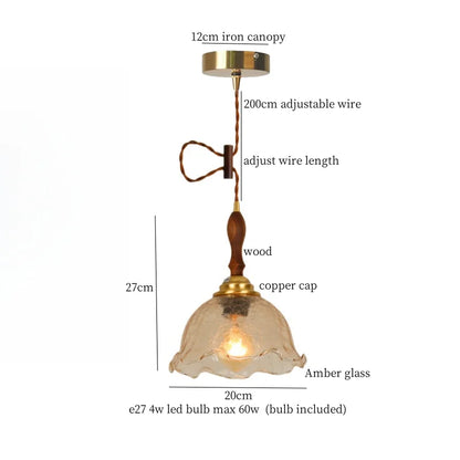 Decorbites™ Gesprungene Glas LED-Hängeleuchten für Heimdekoration, Restaurant, Wohnzimmer, Küche