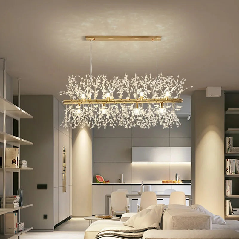 Decorbites™ Löwenzahn-Leuchter LED-Hängeleuchte für Wohnzimmer-Esszimmer-Dekoration