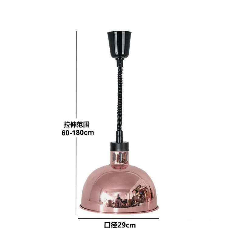 DecorBites™ Electric Telescopic Heat Lamp for Food Preservation in Restaurants