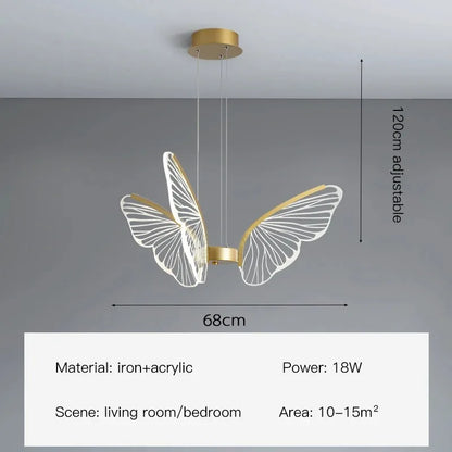 Decorbites™ LED-Schmetterlings-Lüster: Moderne Leuchten für die Einrichtung des Zuhauses