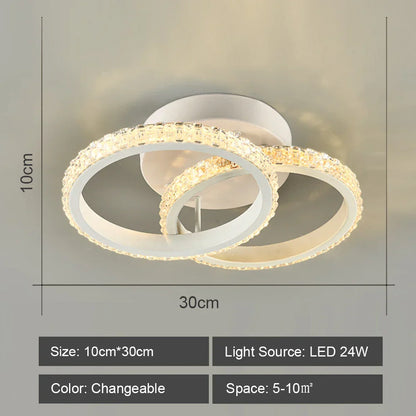 Decorbites™ LED-Deckenleuchte für modernes Wohnzimmer- und Schlafzimmerbeleuchtung