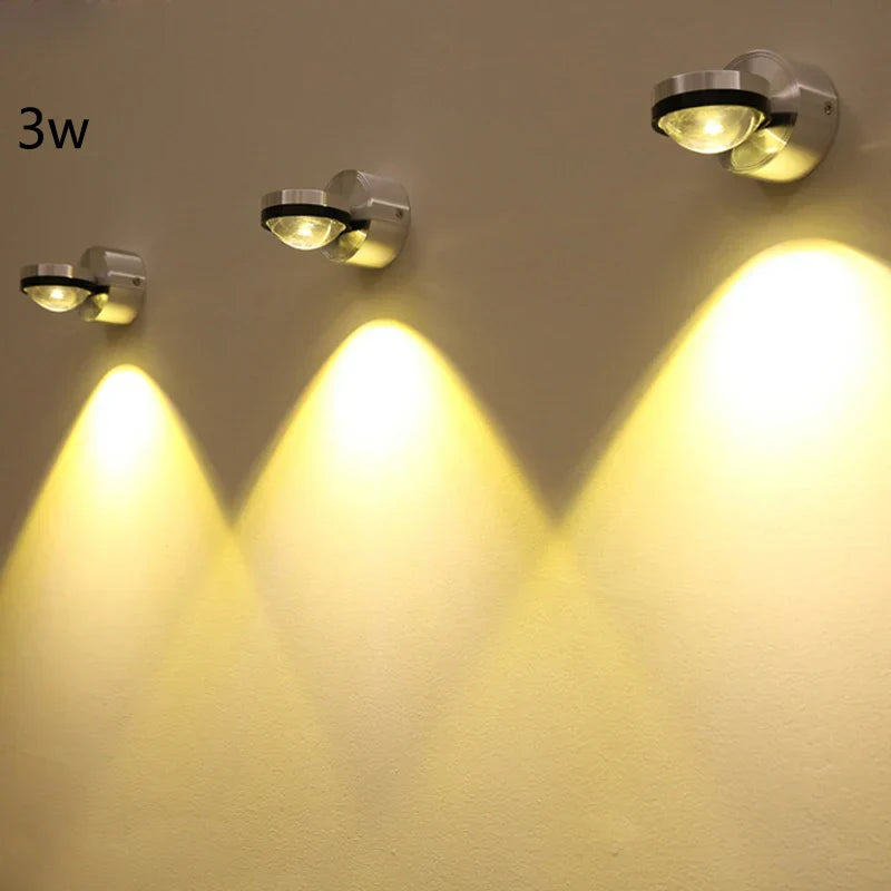 Decorbites™ Kristall-LED-Wandlampe mit Auf- und Ablicht für die Heimdekoration & das Wohnzimmer