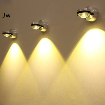 Decorbites™ Kristall-LED-Wandlampe mit Auf- und Ablicht für die Heimdekoration & das Wohnzimmer