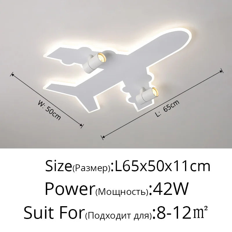 Decorbites™ Kinder-Deckenleuchten Cartoon-Jungen-Schlafzimmer kreative augenschonende LED-Beleuchtung