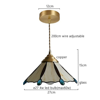 Decorbites™ Glas-LED-Hängeleuchte – Japanische Wohnraum-Dekoration Küchen-Bar-Lampe