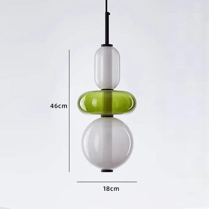 Wabi-Sabi Candy Glass Pendant Light