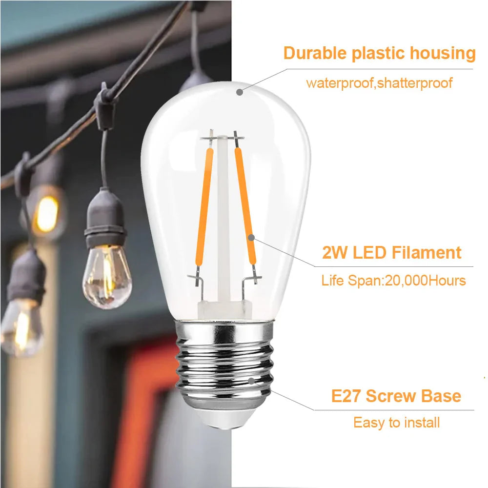Shatterproof Outdoor Bulb