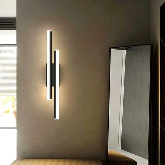 Decorbites™ Schwarz 12W LED Wandleuchte für Schlafzimmer & Wohnzimmer