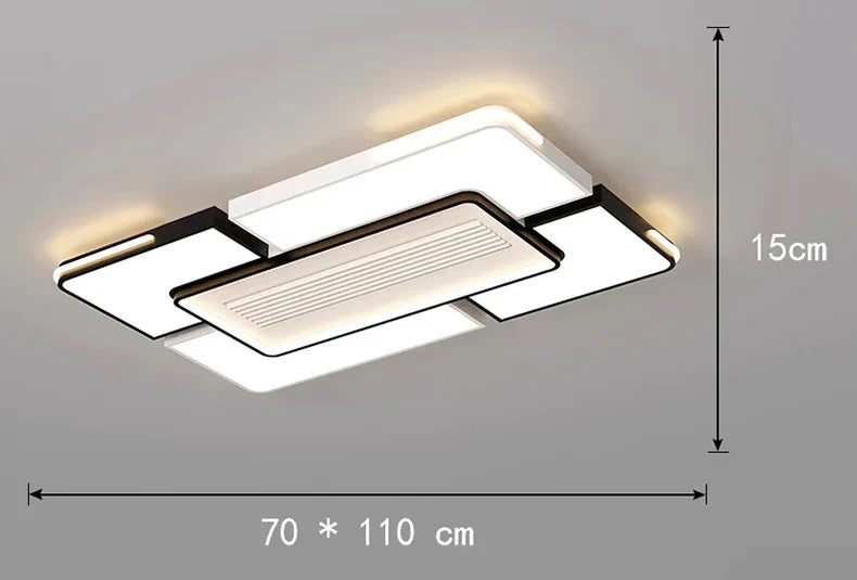 Decorbites™ Kinderzimmer-Blattloser Deckenventilator mit Fernbedienung und Licht