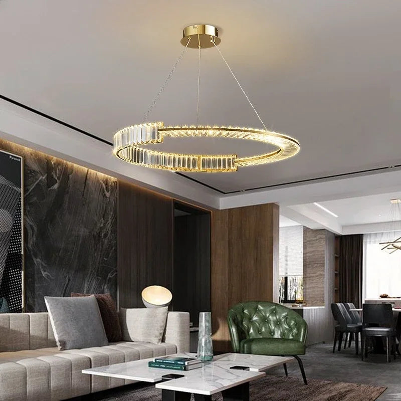 Decorbites™ Crystal-LED-Kronleuchter 2025: Elegante Deckenleuchte für Zuhause, Hotel & Küche