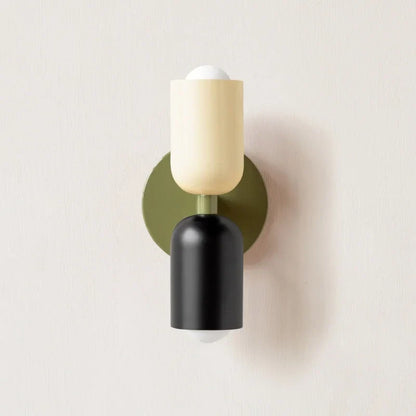 Decorbites™ LED-Wandleuchte Bunte Eisen-Doppelkopf Moderne Nachttischlampe