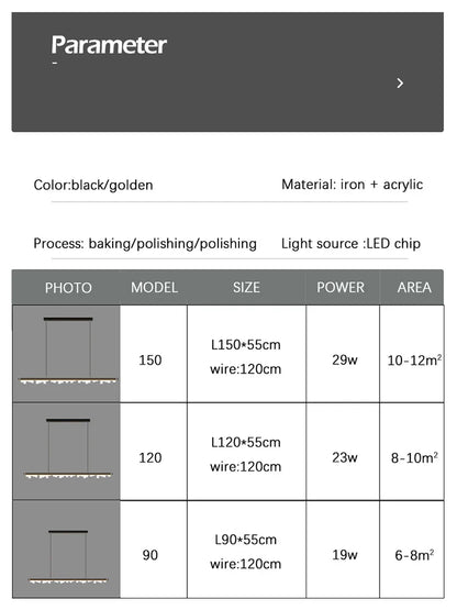 Decorbites™ LED-Hängeleuchter für Esszimmer Kücheninsel Bar Deckenbeleuchtung
