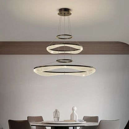 Decorbites™ Acryl Wohnzimmer Kronleuchter Pendellampe LED Hängelampe
