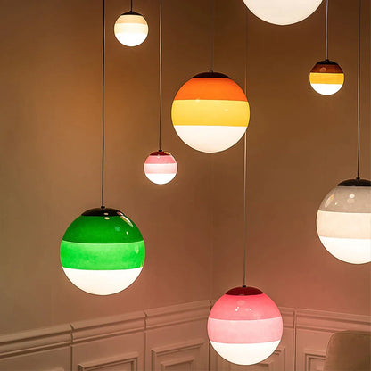 Decorbites™ Glasball-LED-Hängeleuchter - Modern minimalistisches Farbverlauf-Esszimmerbeleuchtung