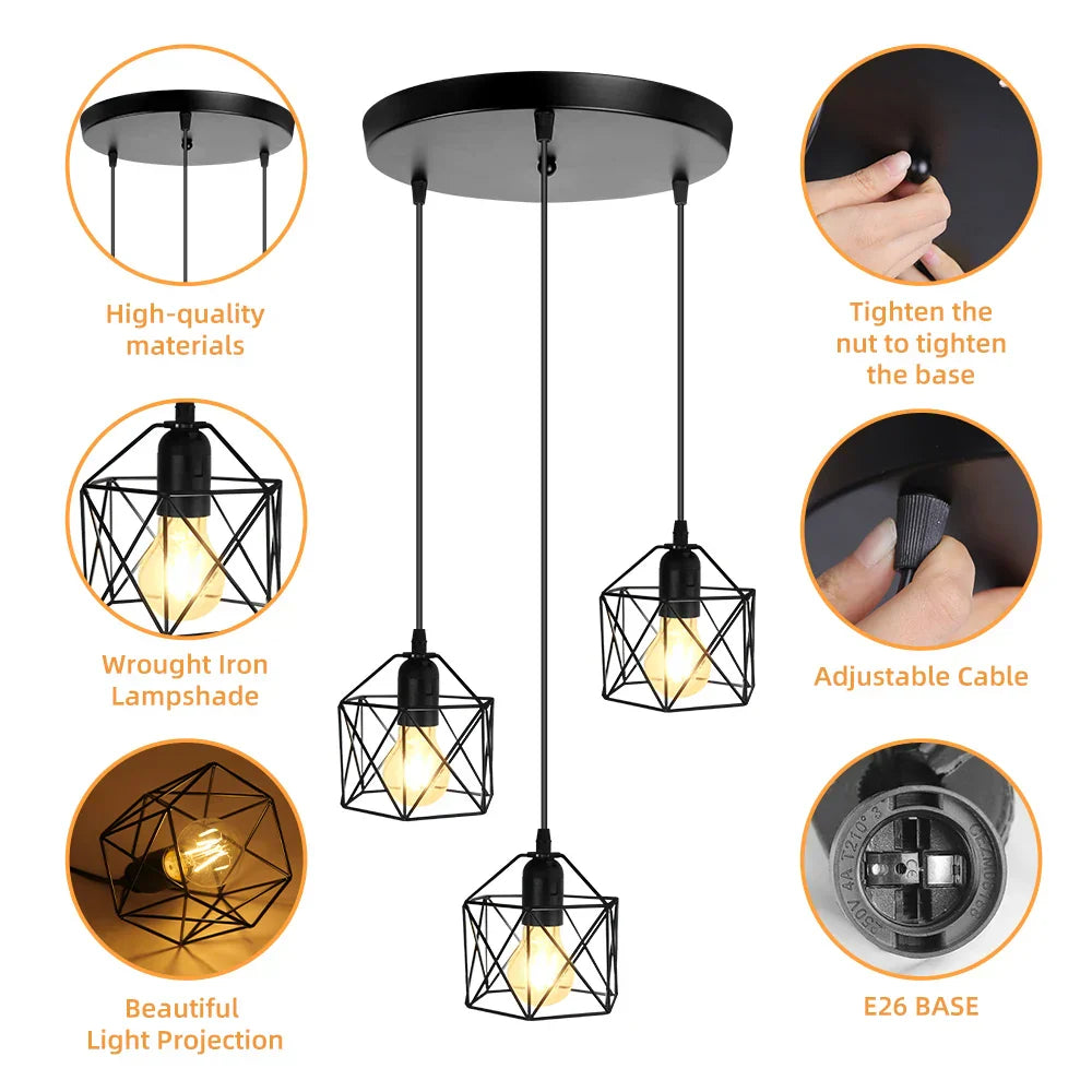 Decorbites™ LED-Deckenleuchte – Moderne Hängelampe für Küche und Esszimmer