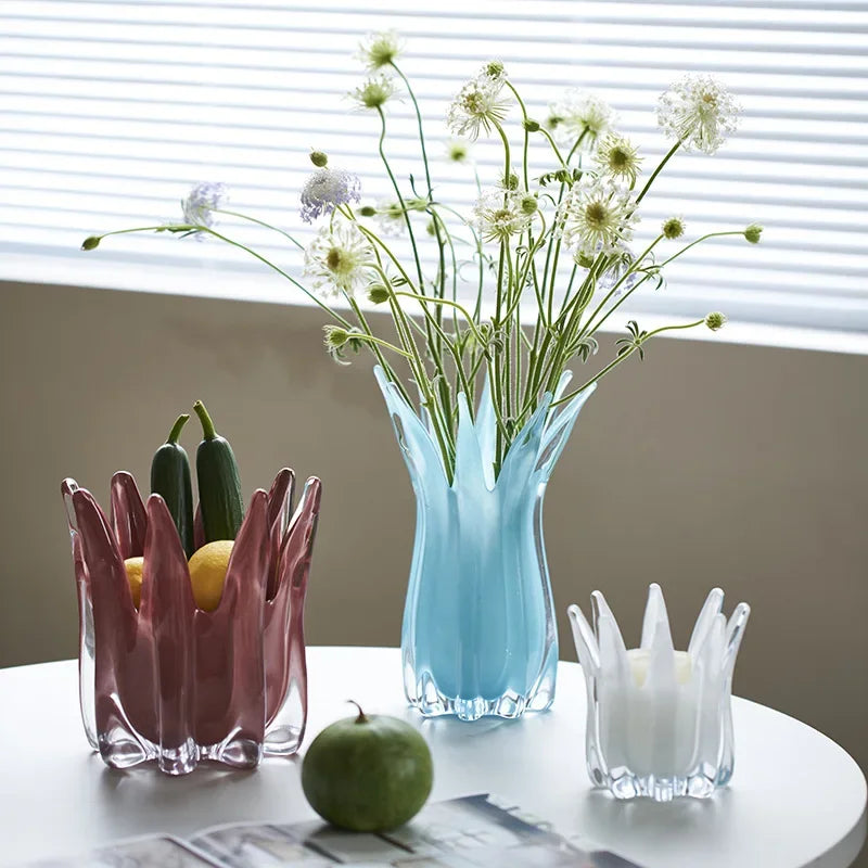 Decorbites™ Geometrische Knospen-Glasvase für die Heimdekoration und Aufbewahrung