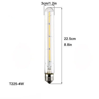 Decorbites™ LED-Filament-Tubus-Edison-Glühbirne 6000K T10 T185 T225 T30 T300 4W 6W 8W