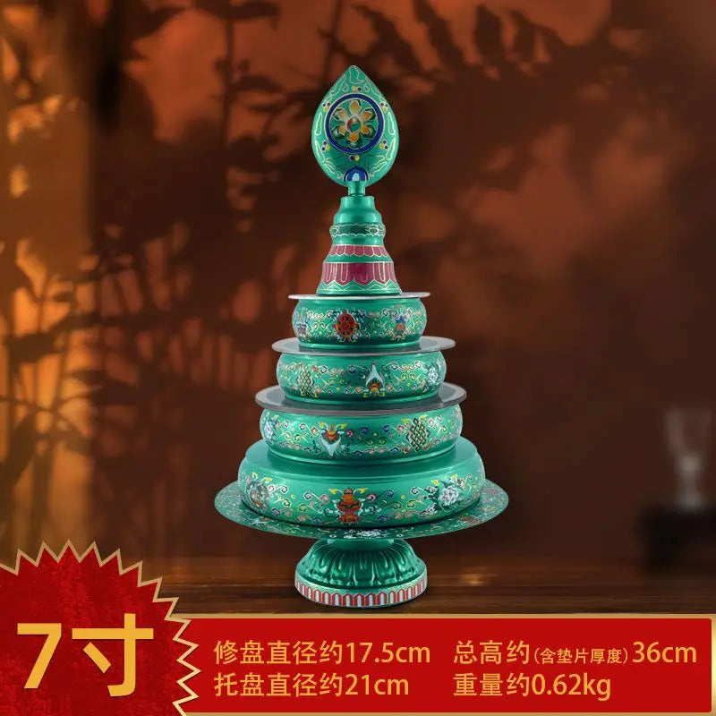 Decorbites™ Klosenné Manda-Pan Acht Glücksverheißende Teepan